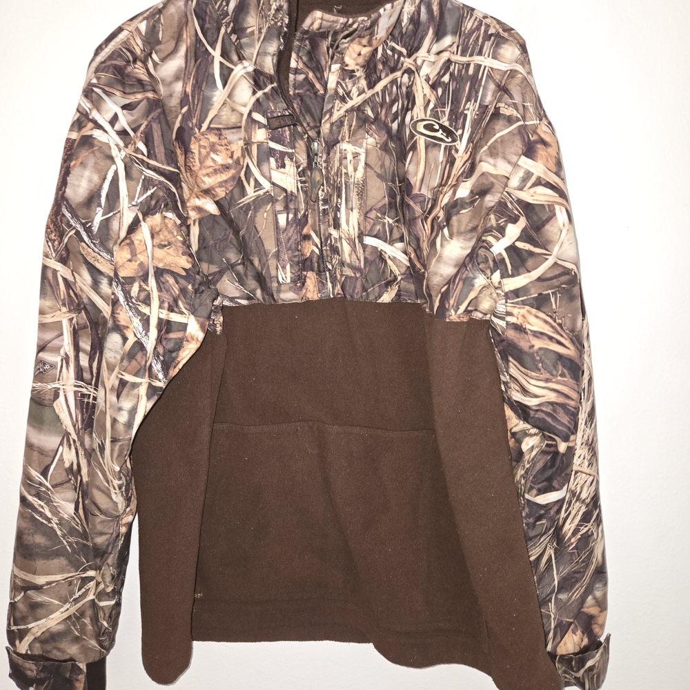 Drake Brown and Camouflage Performance Jacket
